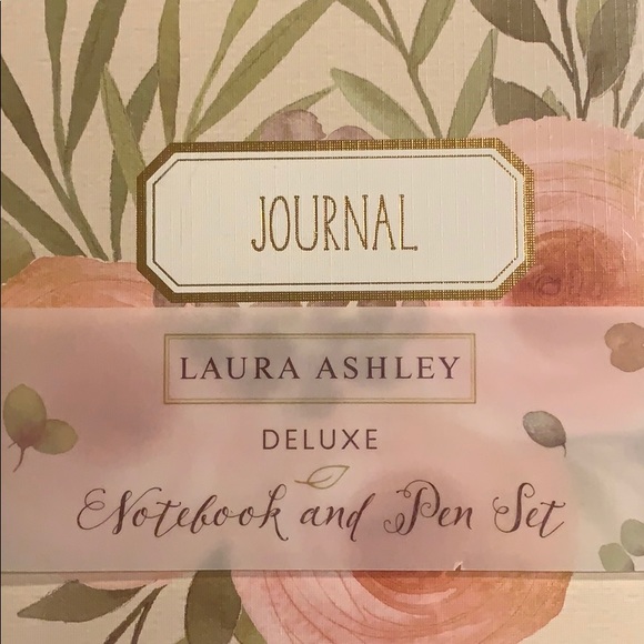 Laura Ashley Office Laura Ashley Paper And Plastic Journal And Pen